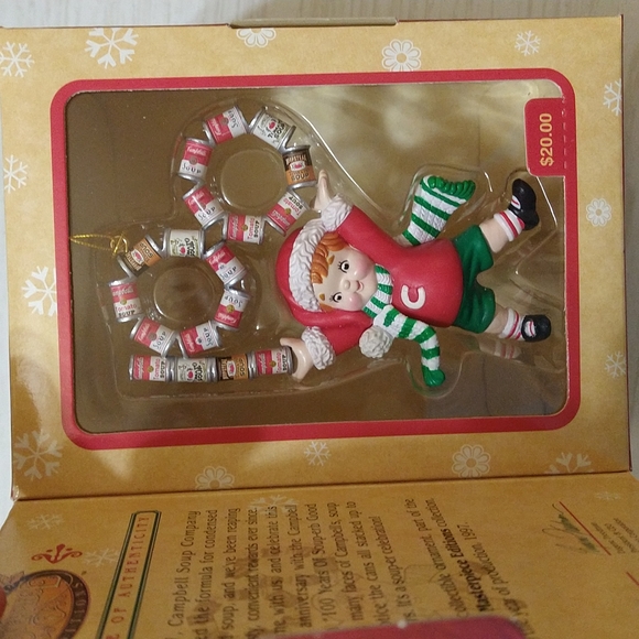 Vintage 1997 Campbell's Treasury Masterpiece Editions Ornament - Picture 2 of 5